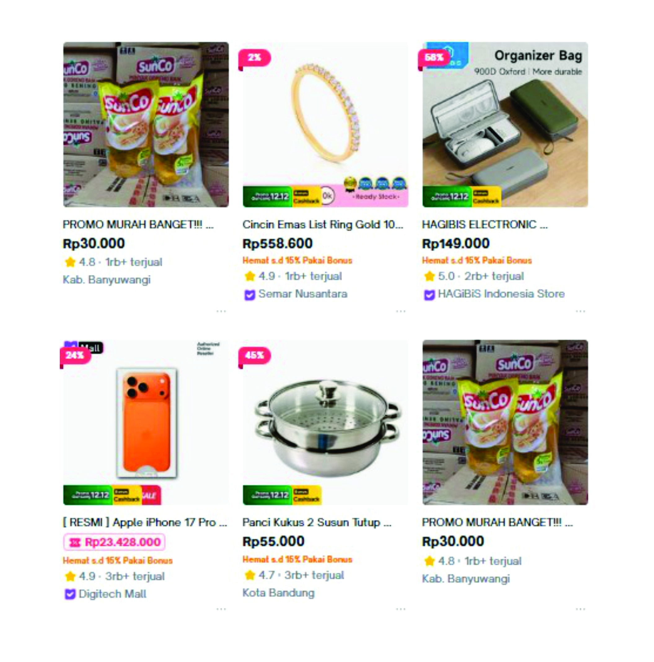 Upload Produk Shopee